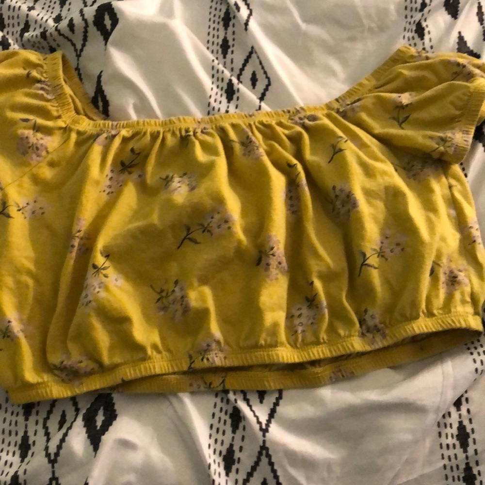 Holister off the shoulder top